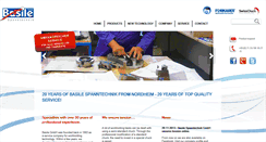 Desktop Screenshot of basilegmbh.com